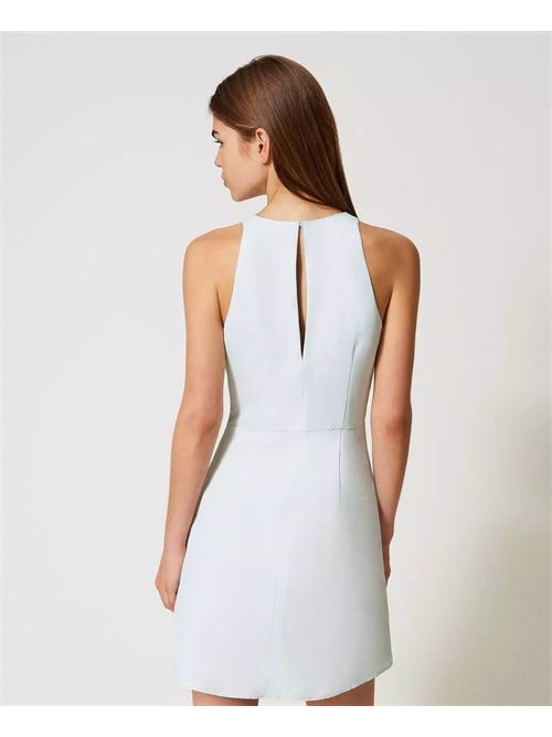 Abito corto in misto lino TWINSET | TT2305/12371